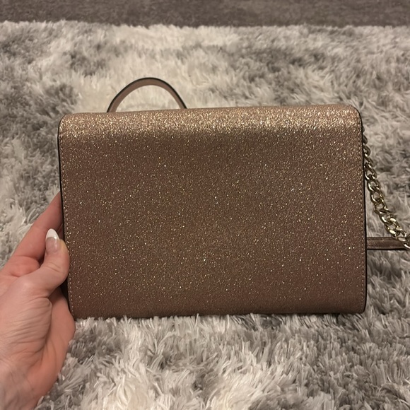 Kate Spade Tinsel Rose Gold Crossbody Bag - Picture 5 of 6
